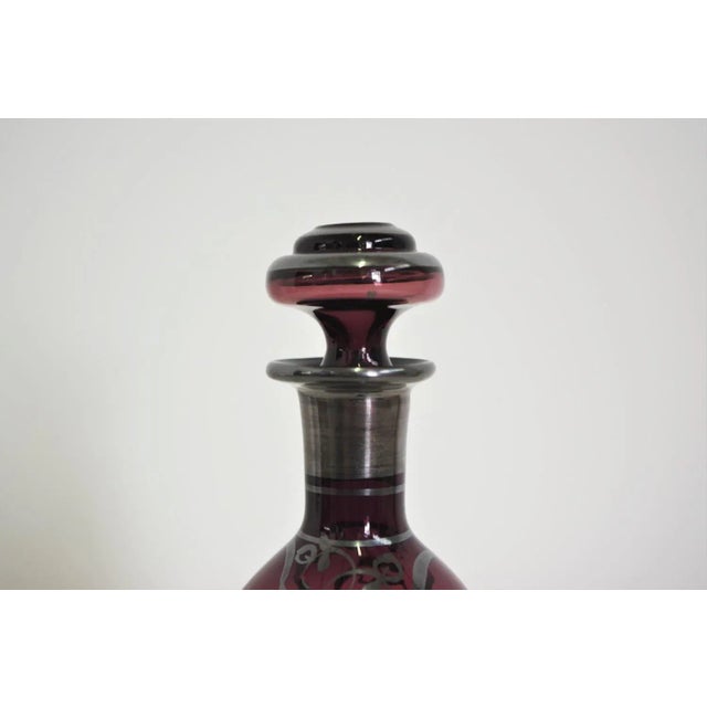 Glass Liquor Bottle, 1960s For Sale - Image 4 of 9