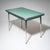 1960s Turquoise Formica Dining Table with Chairs, Italy, 1960s, Set of 5 For Sale - Image 5 of 9