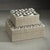 Canaria Petals Natural Fiber Raffia Decorative Box For Sale In Los Angeles - Image 6 of 8