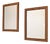 Oak Framed Mirrors, 1920, Set of 2 For Sale