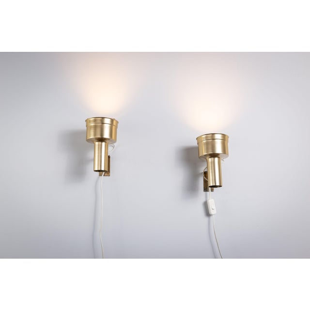 Adjustable Wall Lamps by Per Sundstedt for Kosta Lampan, Set of 2 For Sale - Image 5 of 17