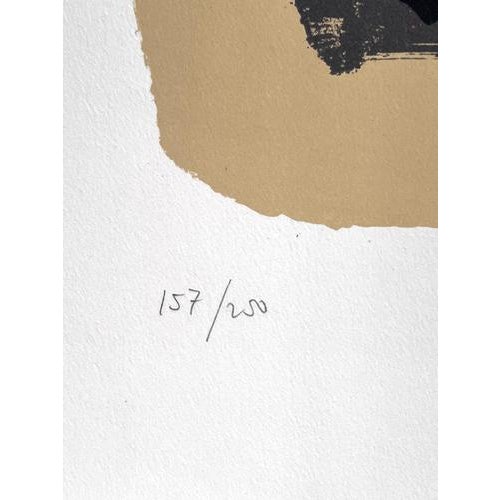 Pierre Soulages, Lithograph N°8, 1958, Lithograph For Sale - Image 4 of 6