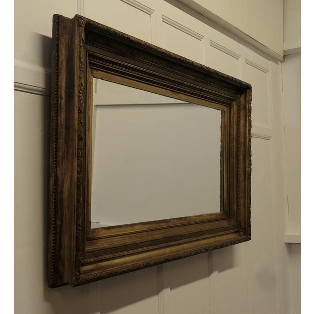 Large Antique Gilt Wall Mirror, 1800s For Sale - Image 11 of 11