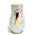 A beautiful vintage Pearl China Co. lusterware vase featuring a luminous iridescent finish, elegant twin handles, and a...