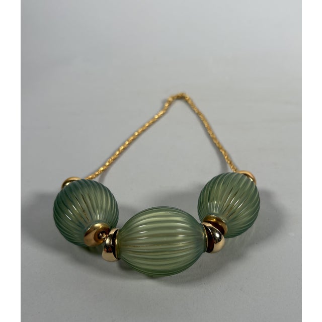 Mid-Century Modern Vintage Nerita Necklace from Lalique, 1995 For Sale - Image 3 of 7
