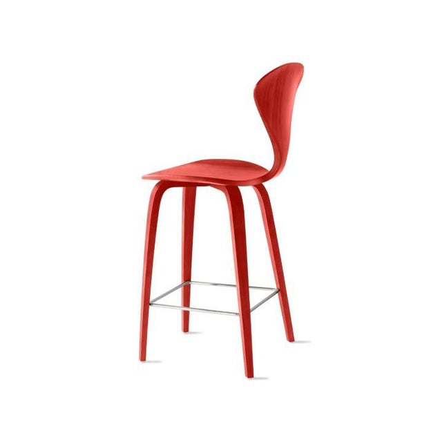 Mid-Century Modern Bar Stool attributed to Norman Cherner, 1950s For Sale - Image 9 of 18