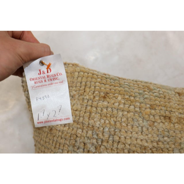 Turkish Large Turkish Beige Red Pillow For Sale - Image 3 of 3