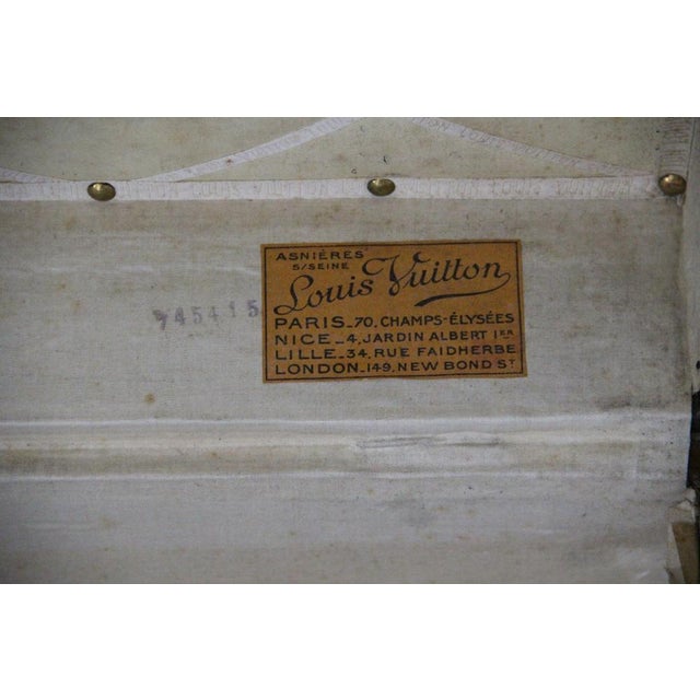 Vintage Cabin Trunk in Monogram Canvas from Louis Vuitton, 1920 For Sale - Image 15 of 18