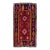 1960s Vintage Turkish Kilim Red Handmade Tribal Wool Rug For Sale