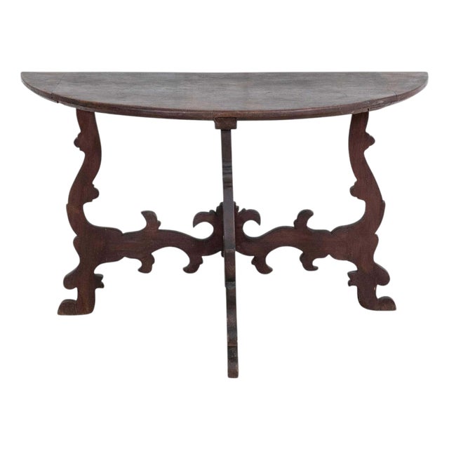 17th Century Chestnut Console Table For Sale