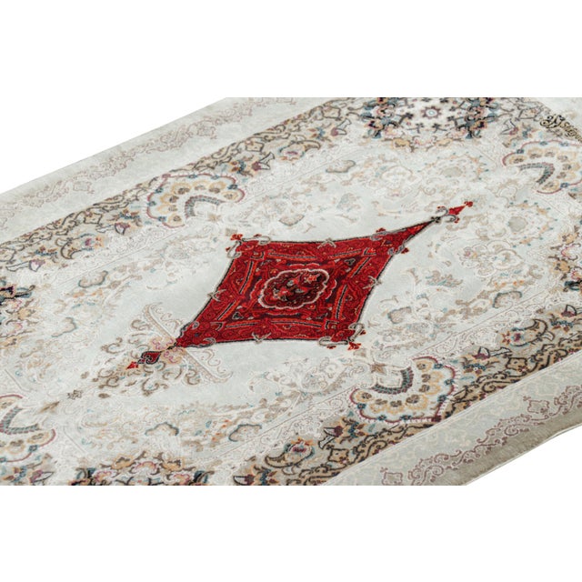 This hand-knotted wool 2x3 rug represents a bold new line of Rug & Kilim’s Classics Collection—a series of contemporary...