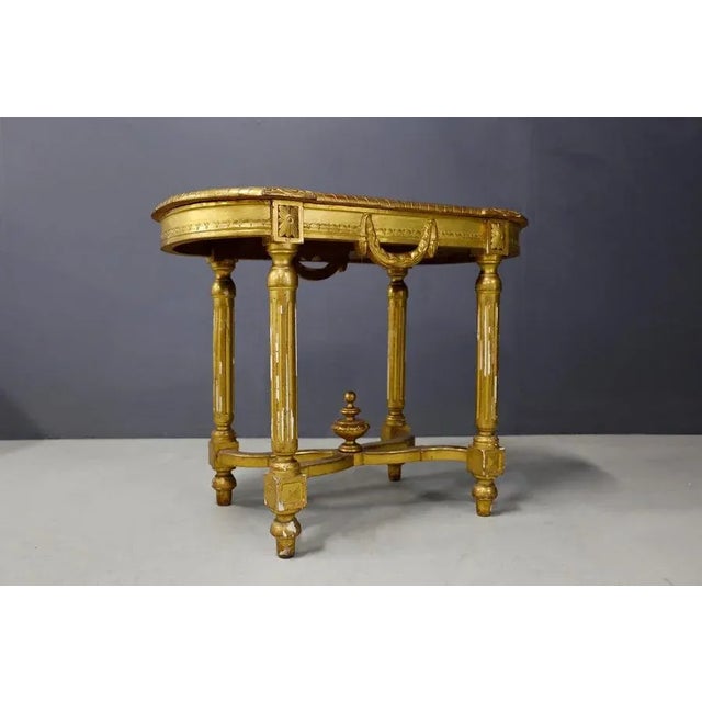 Antique Giltwood Console For Sale - Image 6 of 7