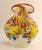 1970s Vintage Italian Murano Confetti Art Glass Vase, Hand Blown, MCM For Sale - Image 5 of 7