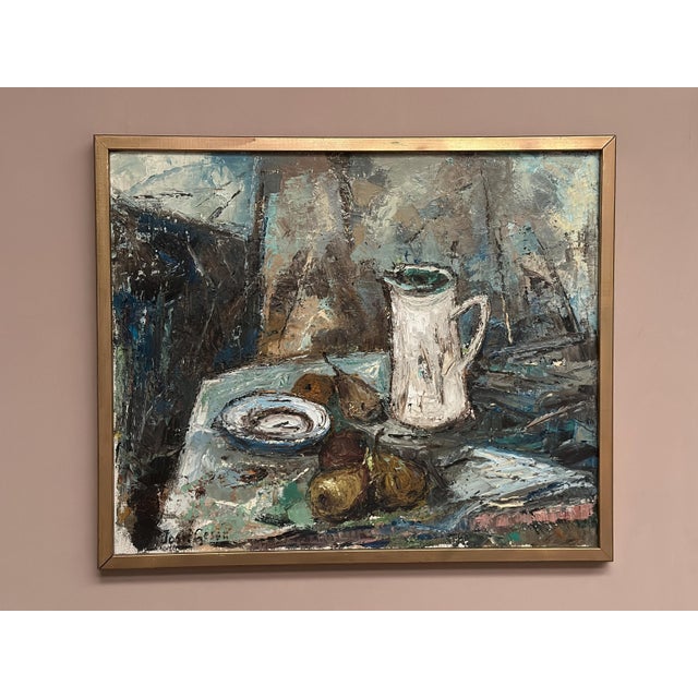 Josef Geson, Upppställning I, 1975, Oil on Canvas, Framed For Sale - Image 6 of 18