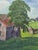 Mid-Century Pennsylvania Stone Grist Mill Watercolor by Floyd F. Hackman For Sale - Image 11 of 18