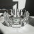 Swedish Corona Crystal Bowls by Lars Hellsten for Orrefors, 1970s, Set of 3 For Sale - Image 11 of 16