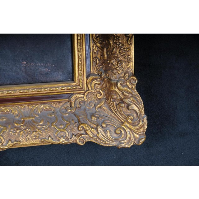 After Rembrandt van Rijn, The Man in the Gold Helmet, Oil Painting, Framed For Sale - Image 4 of 16