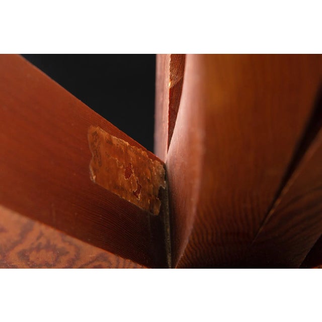 Frans Hermes Abstract Pine Sculpture Netherlands 1970 For Sale - Image 10 of 13