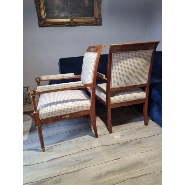 Empire Style Armchair, 1800s For Sale - Image 14 of 17