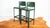 1980s 1980s Mid-Century Matteo Grassi Green Saddle Leather Sistina Counter Stools - A Pair For Sale - Image 5 of 16