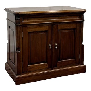Classic Office Cabinet Sideboard in Mahogany For Sale