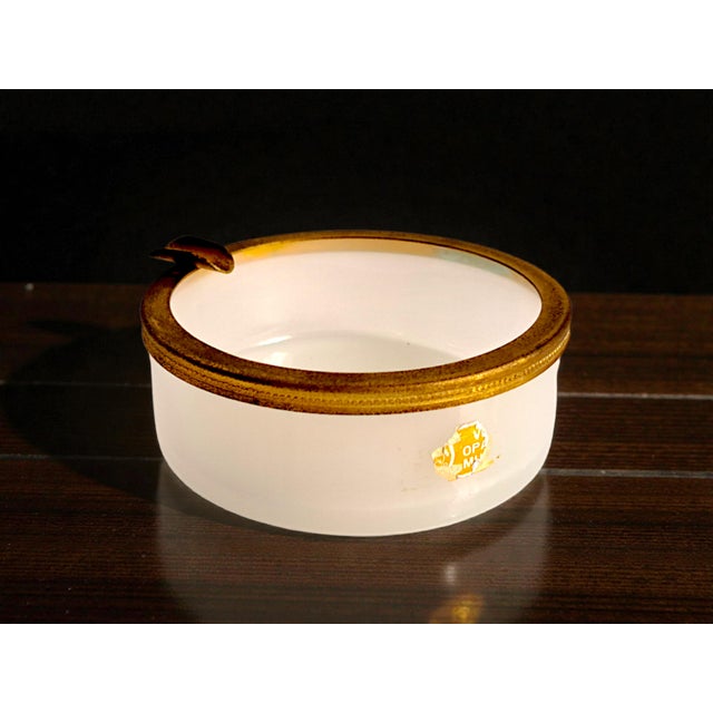 1960s Vintage Murano Opaline Glass Ashtray, 1960s For Sale - Image 5 of 10