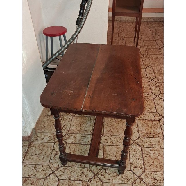 Louis XIII Walnut Cabaret Table For Sale - Image 3 of 8