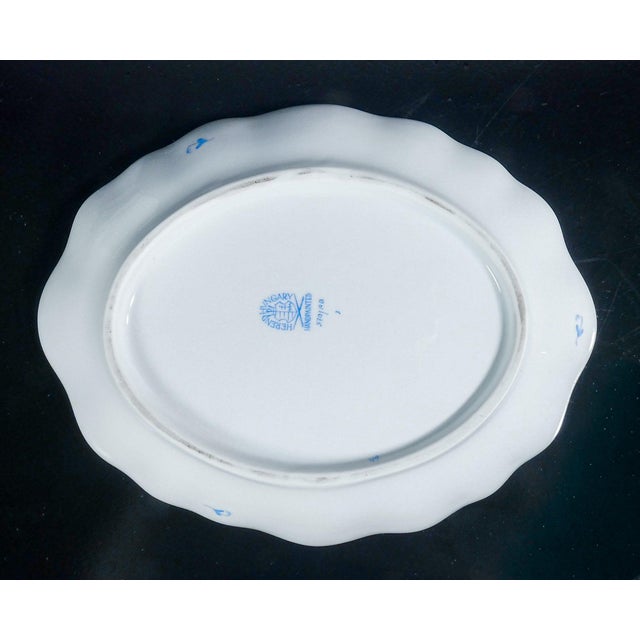370 Apponyi Blue Porcelain Sauce Pot from Herend For Sale - Image 15 of 18