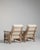 Pair of French Oak Reclining Armchairs with Bouclé Upholstery, Antique, France, Circa 1940 For Sale - Image 12 of 17