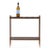 1950s French Leather and Brass Two-Tier Table in the Manner of Maison Jansen, C. 1950 For Sale - Image 5 of 8