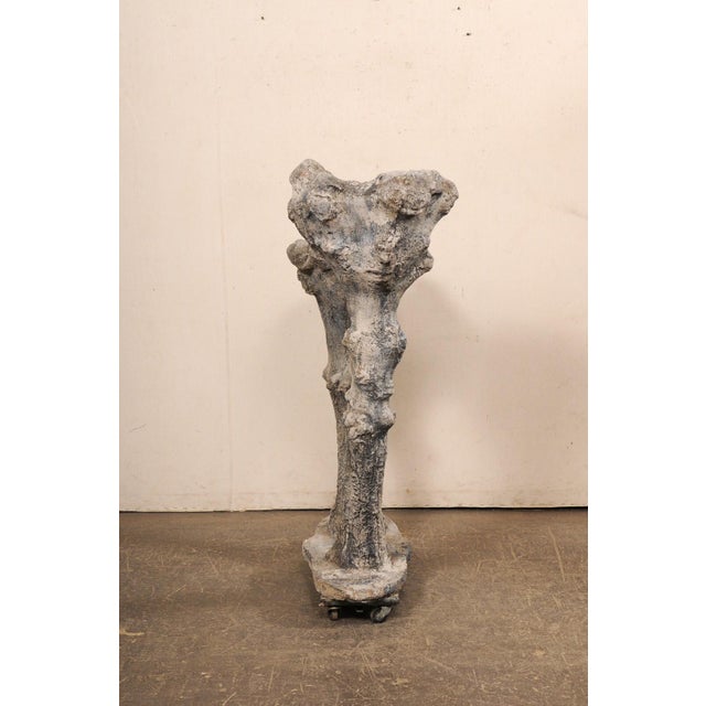 Mid 20th Century Spanish Faux Bois Garden Planter For Sale In Atlanta - Image 6 of 12