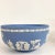 Blue English Wedgwood Jasperware Blue and White Bowl For Sale - Image 8 of 8