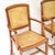1930s Art Deco Carver Armchairs in Walnut and Leather, 1930s, Set of 2 For Sale - Image 5 of 10