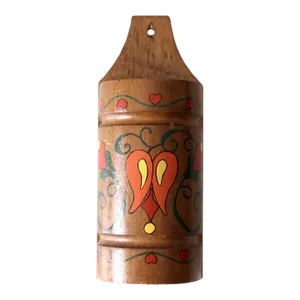 Vintage Folk Art Wall Pocket