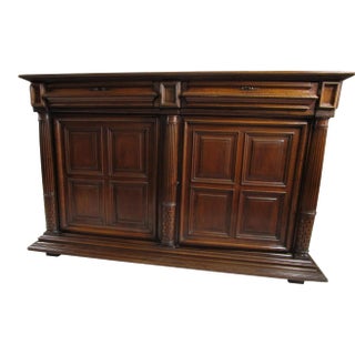 Louis XIII 17th Century Walnut Entry Cabinet For Sale