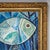 Werner Kreuzhage, Blue Fish, Oil Painting on Wood, 1955 For Sale - Image 10 of 12