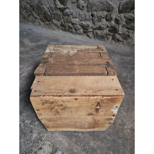 Antique French Oak Strongbox Cabinet, 1850 For Sale - Image 10 of 17