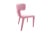 Instinto Dining Chair in Pink Bouclé by Moanne For Sale - Image 4 of 6