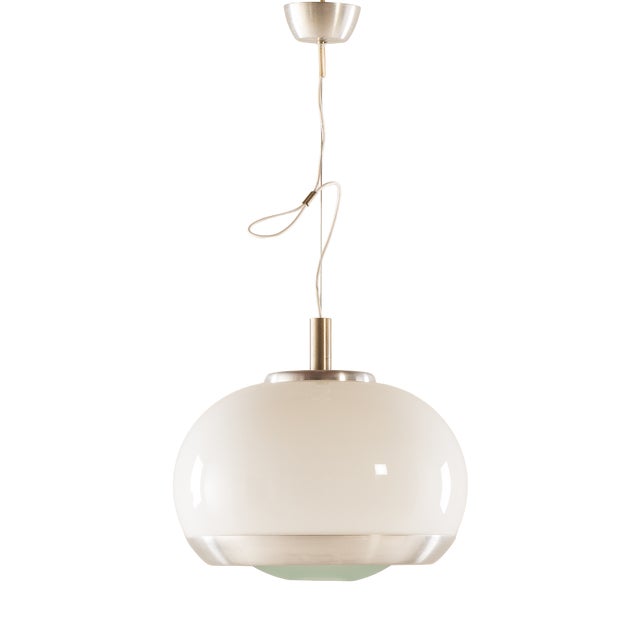 Large Pedant Lamp by Pia Gudietti Cripa for Lumi Milano, Italy, 1970s For Sale