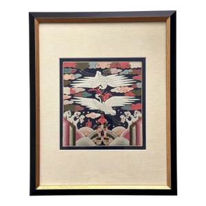 Korean Embroidery Civil Rank Badges Joseon Dynasty