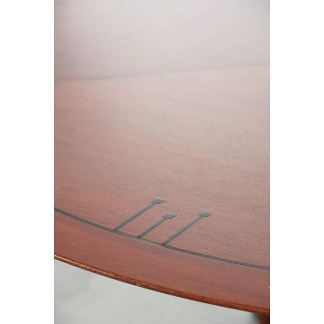 Art Deco Round Decoforma Series Dining Table from Schuitema For Sale - Image 9 of 11