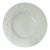 Large 16” Vintage 1980s Italian White Creamware Fruit Relief Centerpiece Serving Bowl For Sale