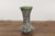 Tall Prem Collection Artisan Made Black & White Vase with Dripping Décor For Sale In New York - Image 6 of 12