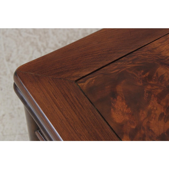 Vintage Chinese Rosewood & Walnut Coffee Table For Sale - Image 11 of 12