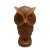 Vintage Unused Owl Tall Candle For Sale