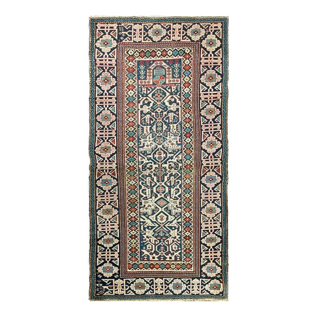 Antique Kuba–Konagkend Prayer Rug For Sale