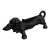 Vintage Cast Iron Dachshund Boot Scraper For Sale