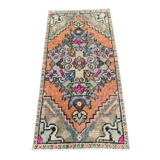 Turkish Yastik Rug 1'6" x 2'11" For Sale