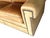 Vintage English Leather Sofa Tan Color Nail Head Trim Feather Down Cushions For Sale - Image 10 of 18