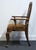 Late 20th Century Hickory White Solid Mahogany Traditional Queen Anne Style Splat Back Dining Arm Chair For Sale - Image 5 of 7